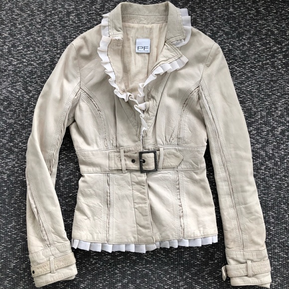 Paola Frani Leather Jacket - Picture 12 of 15